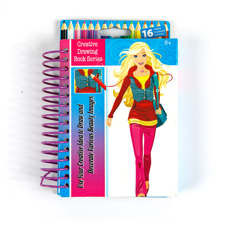 Sketch Book - Spiral Book Professional Woman